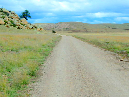 GDMBR: Heading north through the canyon.